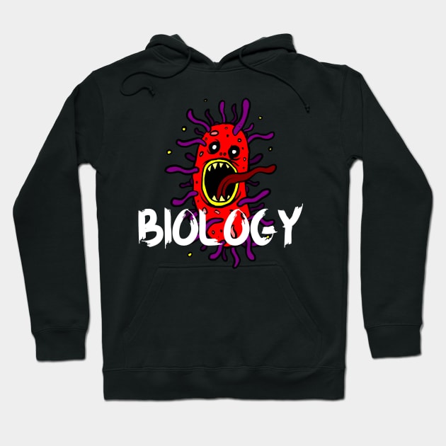 Biology Hoodie by hikaruniqx